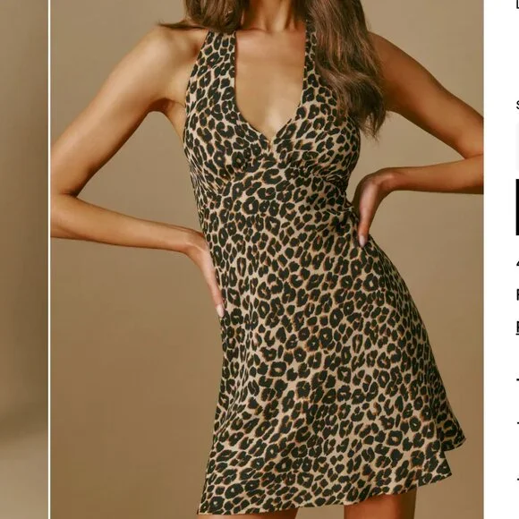 Reformation "Delanie" Dress sz XL - Picture 2 of 5